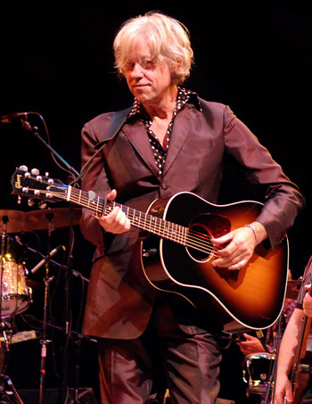 Bob Geldof, photo by Steve Gouldie