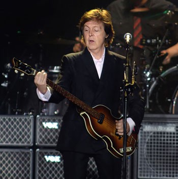 Paul McCartney, photo by Steve Goudie