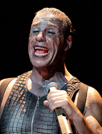 Rammstein, photo by Steve Goudie